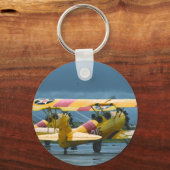 2 Stearman Sleutelhanger (Voorkant)