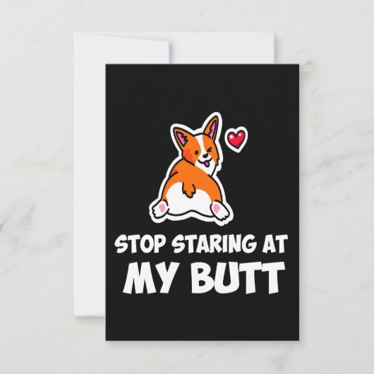 2 Stop met het aanstaren van mijn kont Save The Date (Voorkant)