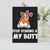 2 Stop Starting At My Butt Save The Date (Staand voorkant)