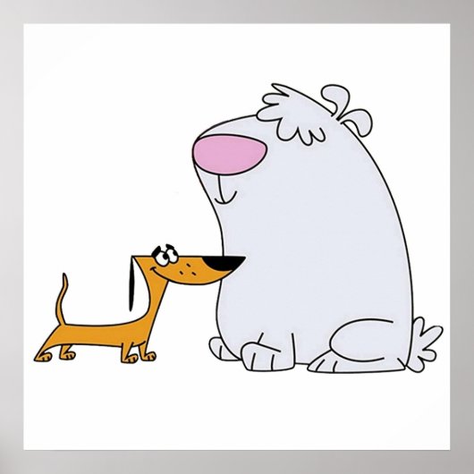 2 Stupid Dogs Poster (Voorkant)