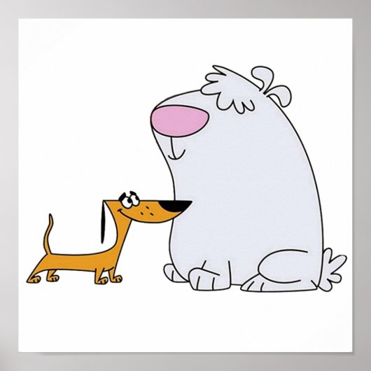 2 Stupid Dogs Poster (Voorkant)