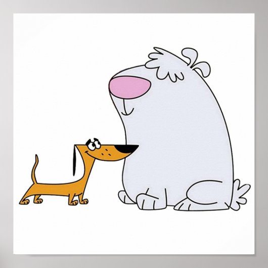 2 Stupid Dogs Poster (Voorkant)