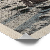 2 Sunbathing Women & Asian Umbrella, Florida Poster (Hoek)