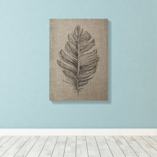 2 Taupe Canvas Wall Art (Insitu (Houten vloer))