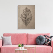 2 Taupe Canvas Wall Art Afdruk (Insitu (Woonkamer))