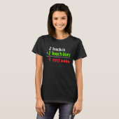 2 Teach is 2 touch Lives 4 ooit T-shirt (Voorkant volledig)