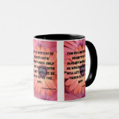 2 Thessalonicenzen 2:7 KJV Bijbel Verse Pic Two-To Mok (Voorkant rechts)