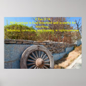 2 Tim 3:16: Al Manuscript is God-ademd Poster (Voorkant)