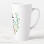 2 Timoteüs 1:7 God heeft geen geest van angst gege Latte Mok (Rechts)