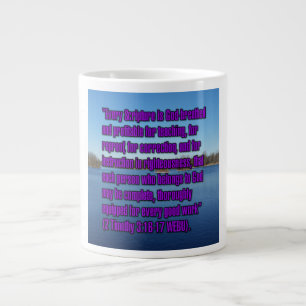 2 Timoteüs 3:16-17 WEBU Mug Grote Koffiekop
