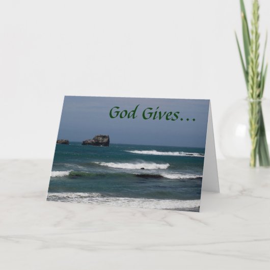 2 Timotheüs 1:7 Aanmoediging Kaart (Voorkant)