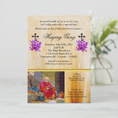 2 Timotheüs 4:6-8 Ik heb het Baby shower beëindigd Kaart (Staand voorkant)