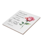 2 Timotheüs 4:7 Ik heb de goede strijd gestreden Tegeltje (Zijkant)