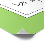 2 Timothy 1:12 Christelijke bevorderingsscripts Poster (Hoek)