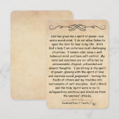 2 Timothy 1:7, parcept voor notitieboekjes voor sc (Voorkant / Achterkant)