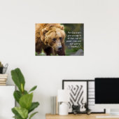 2 Timothy 1:7 Poster (Thuiskantoor)