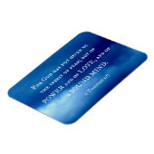 2 Timothy 1:7 Want God heeft niet gegeven... Magneet (Linkerzijde)