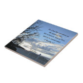 2 Timothy 1:7 Want God heeft ons niet de geest geg Tegeltje (Zijkant)