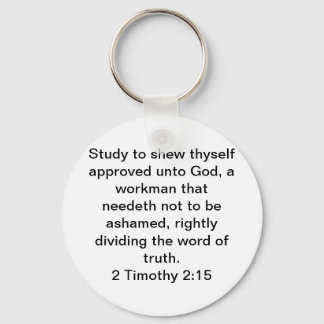 2 Timothy 2:15 Sleutelhanger