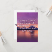 2 Timothy 3:5 KJV Bijbelscripts Pic Greeting Kaart (Voorkant / Achterkant in situ)