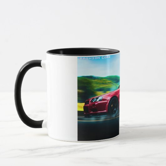 2 Tone 2000"s sportwagen Classic koffie mok (Links)