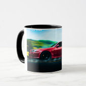 2 Tone 2000"s sportwagen Classic koffie mok (Voorkant links)