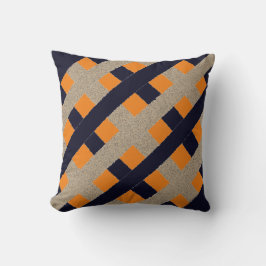 2 Tone 2 Side COOL Torn Paper Stripes Kussen