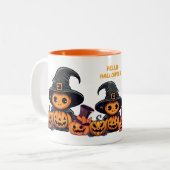 2-Tone mok 11oz : HALLOWEEN #1 (Voorkant links)