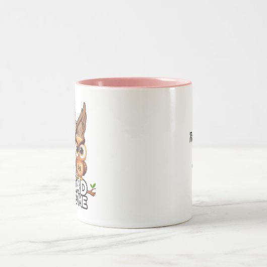 2-Tone Mok 11oz: Mijn vader Mijn oude ik (roze) (Center)