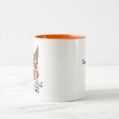 2-tone Mok 11oz: Mijn vader Mijn oude ik (sinaasap (Center)