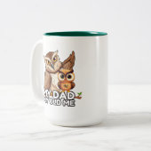 2-Tone Mok 15oz: Mijn vader Mijn oude ik (groen) (Voorkant links)