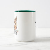 2-Tone Mok 15oz: Mijn vader Mijn oude ik (groen) (Center)