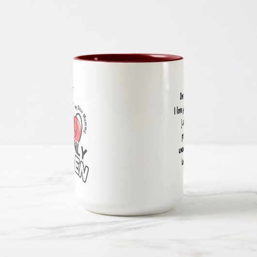 2-Tone Mok 15oz: My Only Queen (bruin) (Center)