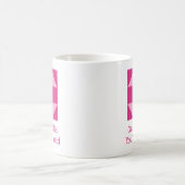 2-Tone Quilt Patchwork Pun Shoo Fly Quiltblok Koffiemok (Center)
