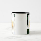 2-tonige mok - Witte affodil met geel midden (Center)