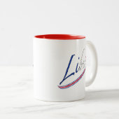 2 toon 11 oz mok (Voorkant rechts)