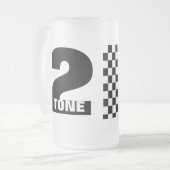 2 Toon-Mok Matglas Bierpul (Voorkant links)