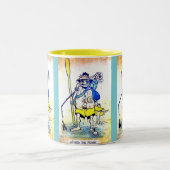 2-toonkoffie-mok tweekleurige koffiemok (Center)