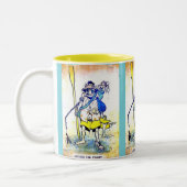 2-toonkoffie-mok tweekleurige koffiemok (Links)