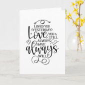 2 TOTAAL VERSCHILLENDE MENSEN VOOR ALTIJD VERLIEFD KAART (Gele Bloem)