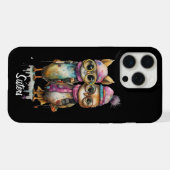 2 uilkatten iPhone hoesje (Achterkant horizontaal)