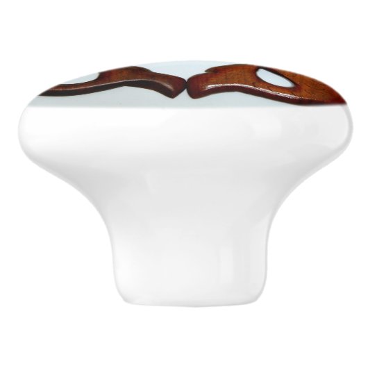 2 uitkijkzeemeermin keramische knop (Zijkant)