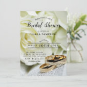 2 Uitnodiging van de Bridal van de Rings (Staand voorkant)