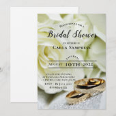 2 Uitnodiging van de Bridal van de Rings (Voorkant / Achterkant)