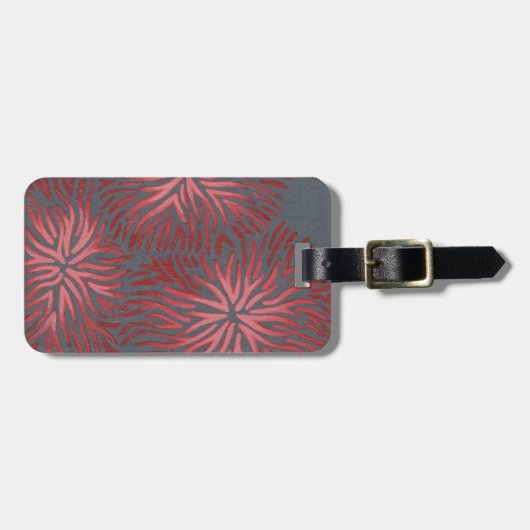 2-up Dianthus II Bagagelabel (Voorkant horizontaal)