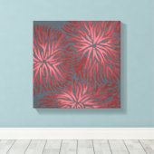 2-up Dianthus II Canvas Afdruk (Insitu (Houten vloer))