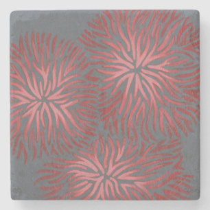 2-up Dianthus II Stenen Onderzetter