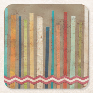 2-Up Paper Fences II Kartonnen Onderzetters