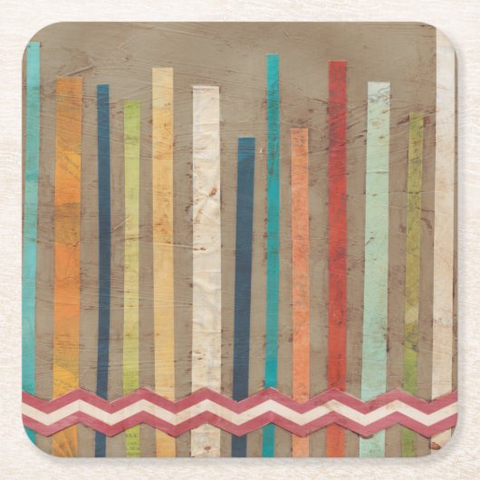 2-Up Paper Fences II Kartonnen Onderzetters (Voorkant)