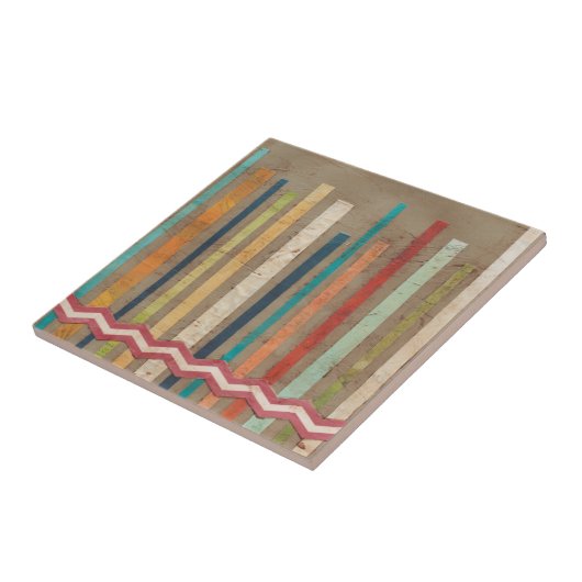 2-Up Paper Fences II Tegeltje (Zijkant)